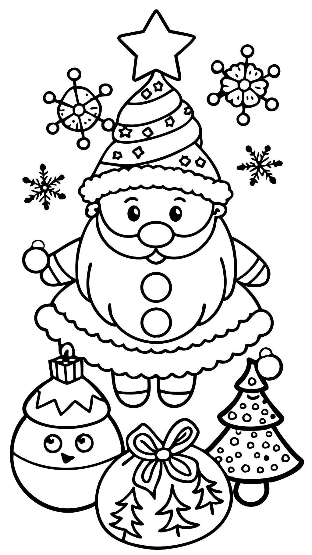 coloriages Noël gratuit imprimable